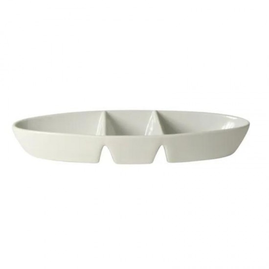 Shop quality Dunelm Oval 3 Dip Platter, Purity White, 35cm in Kenya from vituzote.com Shop in-store or online and get countrywide delivery!