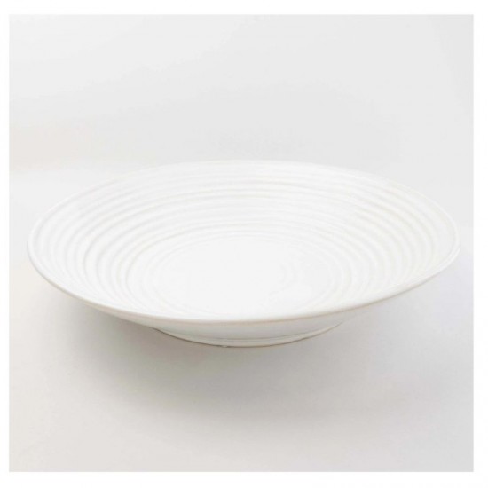 Churchgate Ceramic Ripple High Quality Bowl, Biege, 36cm