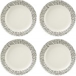 Dunelm Dotty Black Set of 4 Pasta bowl