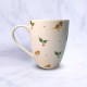 Dunelm Robin and Holly Curved Mug Curved Mug 