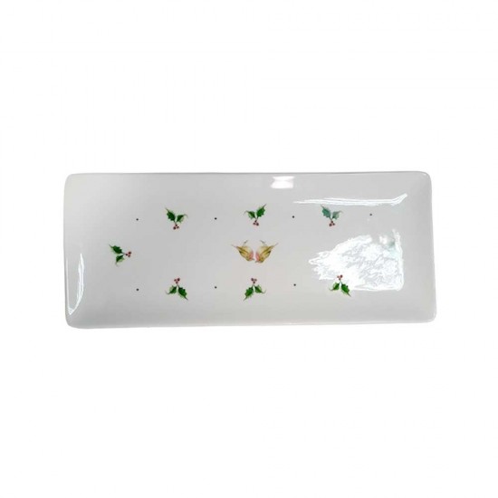 Shop quality Dunelm Robin and Holly Rectangular Platter, 31.6cm in Kenya from vituzote.com Shop in-store or online and get countrywide delivery!