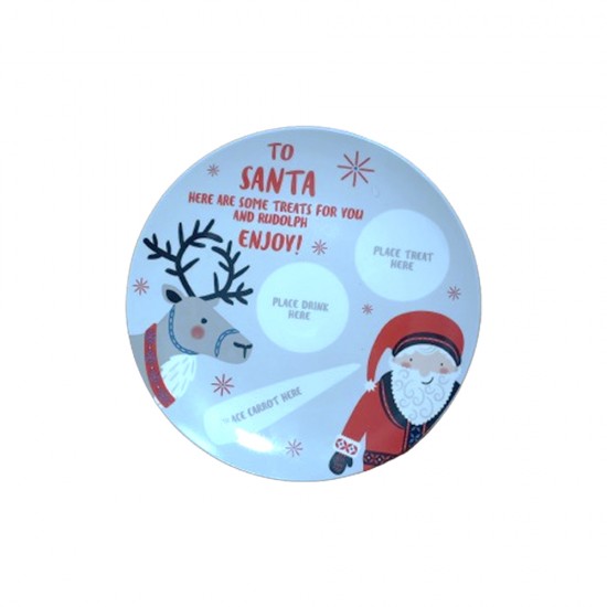 Shop quality Dunelm Christmas Eve Santa Treat Plate, 20cm in Kenya from vituzote.com Shop in-store or online and get countrywide delivery!