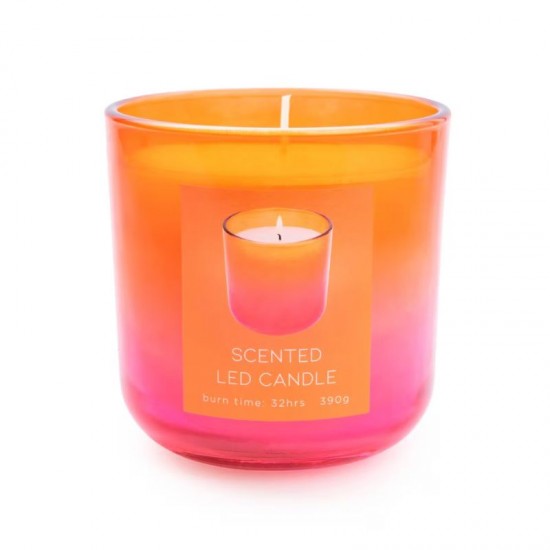 Shop quality Candlelight Moroccan Red Cinnamon LED Scented Candle, 390 grams, Orange/Pink in Kenya from vituzote.com Shop in-store or online and get countrywide delivery!