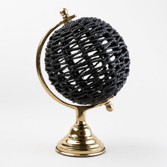 Shop quality Dunelm Kylo Globe Black with Gold Stand, 28cm in Kenya from vituzote.com Shop in-store or online and get countrywide delivery!