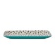 Dunelm Global Teal Platter, 23 cm