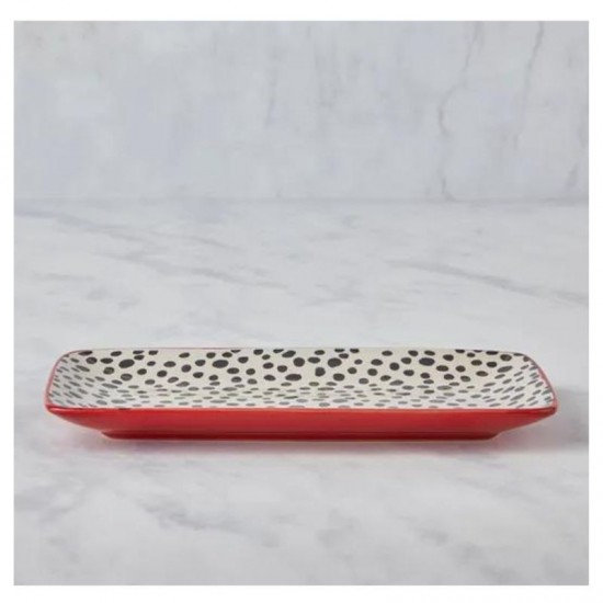 Shop quality Dunelm Global Red Platter, 23cm in Kenya from vituzote.com Shop in-store or online and get countrywide delivery!