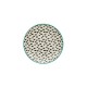 Dunelm Global Teal Stoneware Side Plate, 21.3 cm