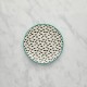 Dunelm Global Teal Stoneware Side Plate, 21.3 cm