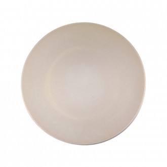 Dunelm Speckled Dinner Plate, 27 cm, Cream