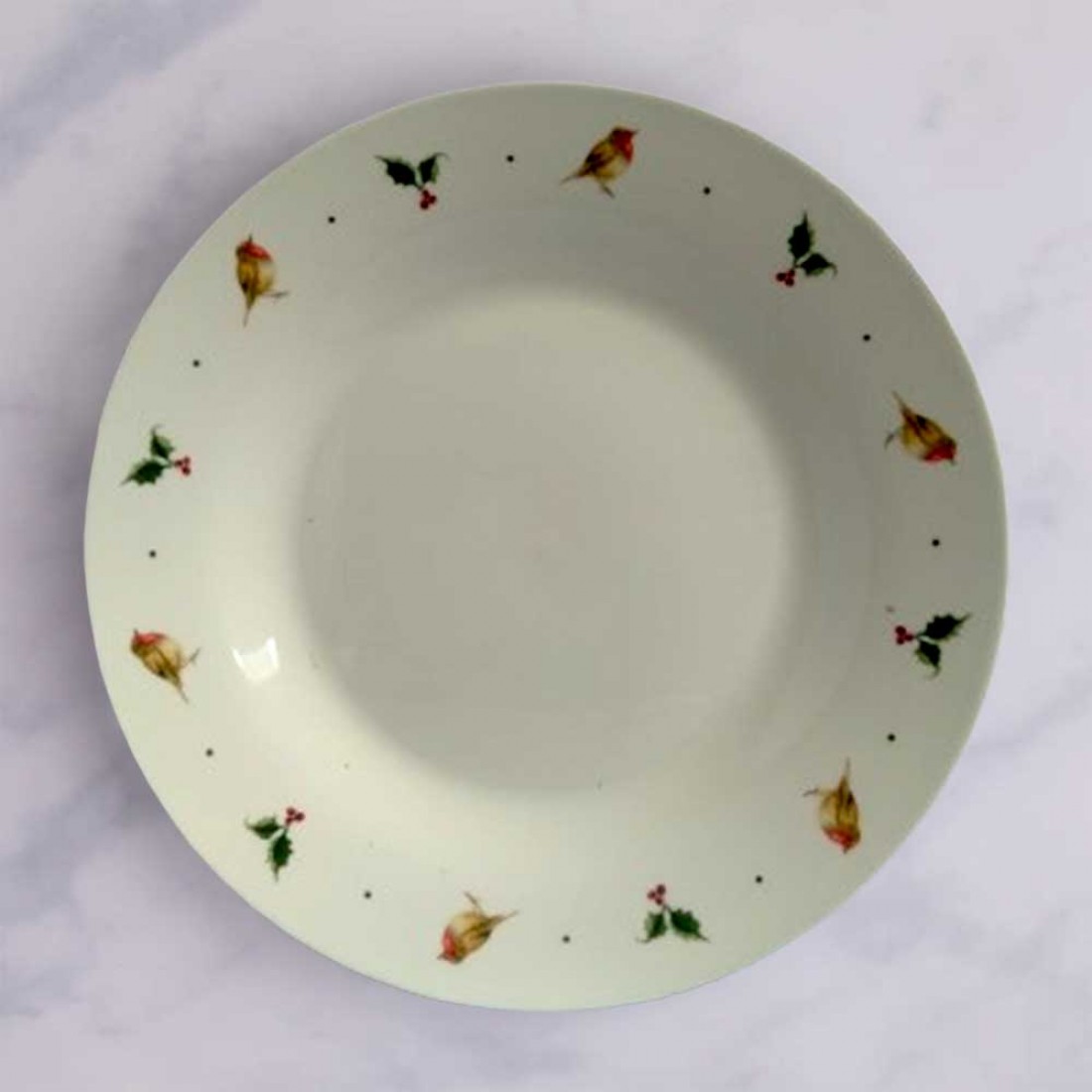 Dinner Sets Dunelm Robin and Holly Dinner Plate by