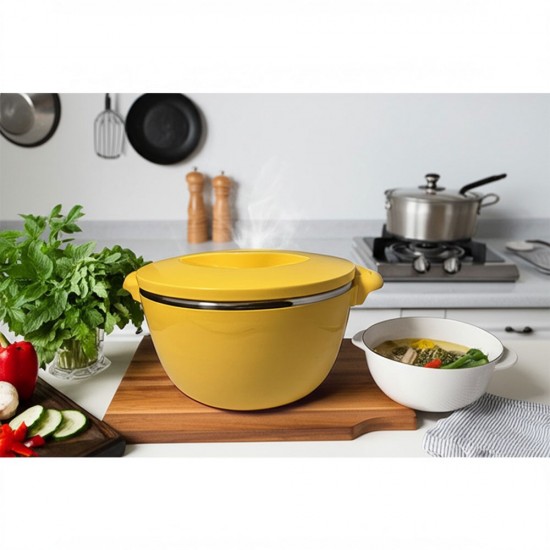 Vakuseal Insulated Hotpot, 1 Liter / 1000 ML - Yellow