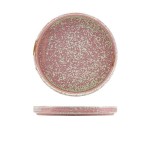 Neville Genware Terra Porcelain Rose Low Presentation Plate 21cm