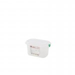 Neville Genware GN Storage Container 1/9 100mm Deep, 1 Litre