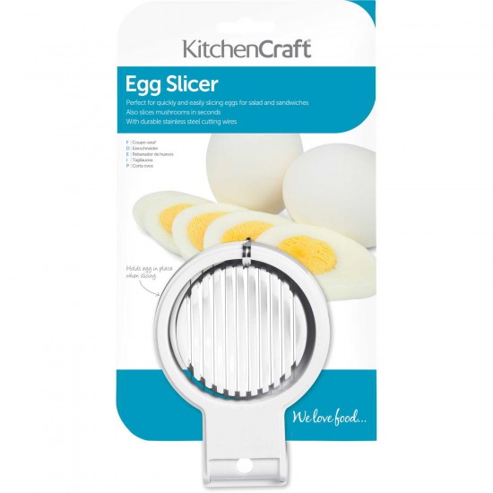 Shop quality Kitchen Craft Heavy Duty Plastic Egg & Mushroom Slicer ( ten stainless steel wires ) in Kenya from vituzote.com Shop in-store or online and get countrywide delivery!