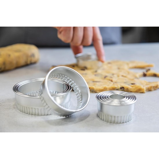 Shop quality Kitchen Craft Set Of 11 Assorted Fluted Pastry Cutters In Storage Tin in Kenya from vituzote.com Shop in-store or online and get countrywide delivery!