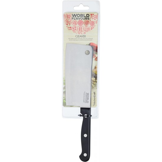 Shop quality World of Flavours Oriental Fully Forged Cleaver, Stainless steel with riveted handles in Kenya from vituzote.com Shop in-store or online and get countrywide delivery!