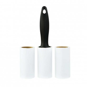 Home Basics Lint Roller with 2 Refills ( 60 sheets per roll)