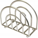 Home Basics Paper Satin Nickel Collection Napkin Holder