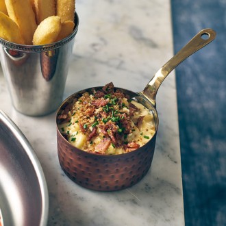 GenWare Antique Copper Mini Sauce Pan 9 x 5.25cm 9 x 5.25cm (Dia x H) - 35cl/12oz