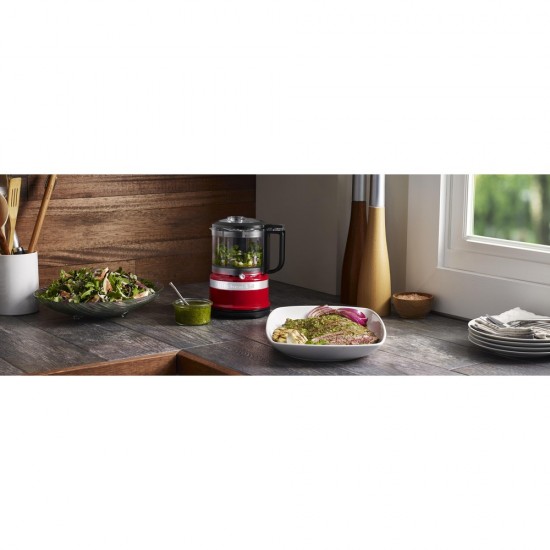 KitchenAid Mini Food Processor 830ml, Empire Red