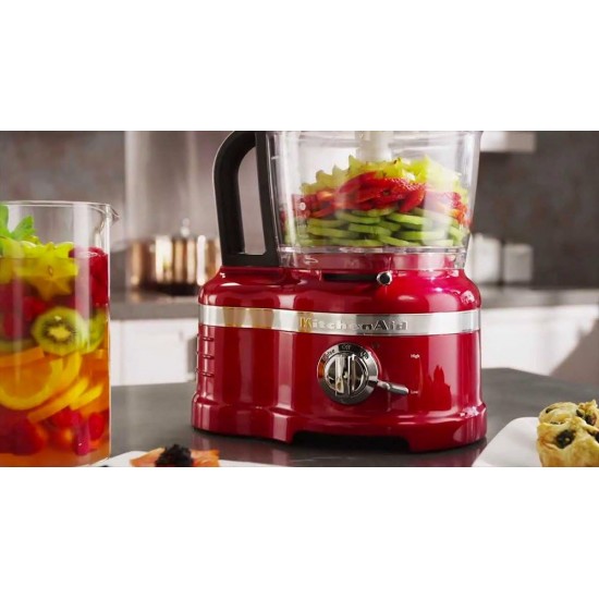 KitchenAid Artisan Food Processor 4 Liter, Empire Red