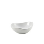 Neville Genware Porcelain Organic Triangular Bowl 15cm/ 6"