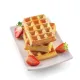 Silikomart Waffle Shape Mould Large 4 Cavities 