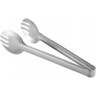 Sunnex Stainless Steel Round Double Sided Slotted Tongs