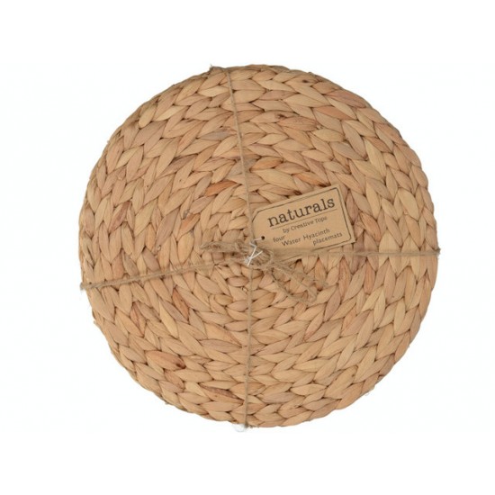 Shop quality Creative Tops Water Hyacinth Pack Of 4 Round Placemats, 12 inches in Kenya from vituzote.com Shop in-store or online and get countrywide delivery!