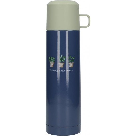 Shop quality Bulb and Bloom‘Pottering in the Garden’ Navy Flask by Creative Tops,500ml in Kenya from vituzote.com Shop in-store or online and get countrywide delivery!
