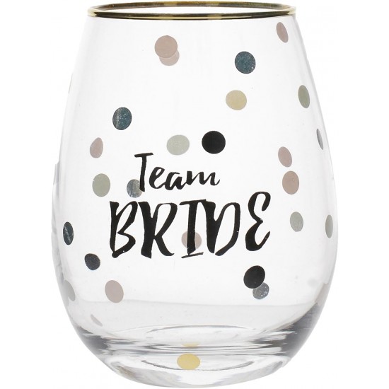 Shop quality Creative Tops Ava & I Team Bride Stemless Wine Glass, 590 ml/20 fl oz. in Kenya from vituzote.com Shop in-store or online and get countrywide delivery!