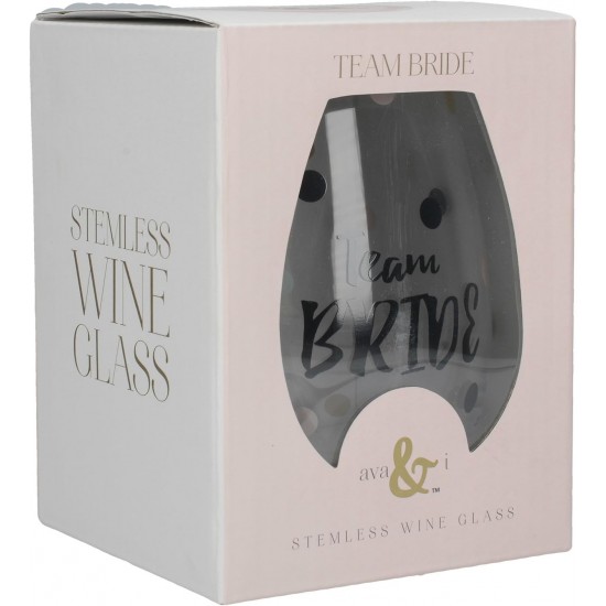 Shop quality Creative Tops Ava & I Team Bride Stemless Wine Glass, 590 ml/20 fl oz. in Kenya from vituzote.com Shop in-store or online and get countrywide delivery!