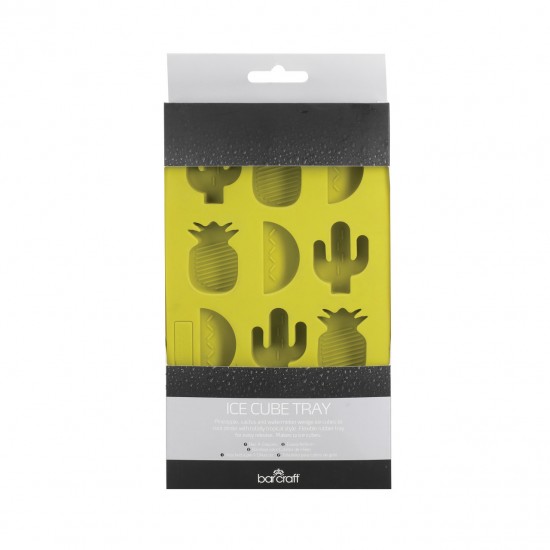 BarCraft Novelty Silicone Ice Cube Tray With Tropical Shapes, 22 x 13 cm x 2 cm, BCICETROPIC Shop quality BarCraft Novelty Silicone Ice Cube Tray With Tropical Shapes, 22 x 13 cm x 2 cm in Kenya from vituzote.com Shop in-store or online and get countrywide delivery!