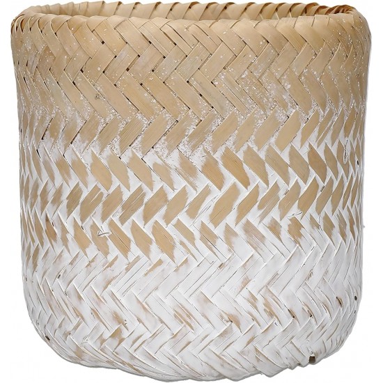 Shop quality Kitchen Craft Bamboo Natural Woven Planter with White and Brown Ombre Design in Kenya from vituzote.com Shop in-store or online and get countrywide delivery!