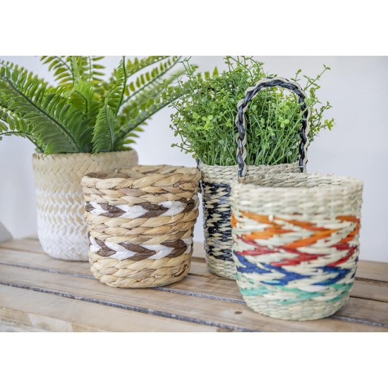 Shop quality Kitchen Craft Bamboo Natural Woven Planter with White and Brown Ombre Design in Kenya from vituzote.com Shop in-store or online and get countrywide delivery!