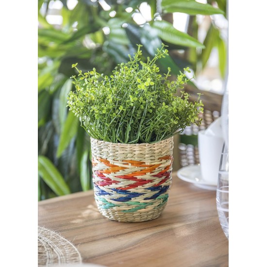 Shop quality Kitchen Craft Woven Seagrass Planter with Rainbow Stripe Design in Kenya from vituzote.com Shop in-store or online and get countrywide delivery!