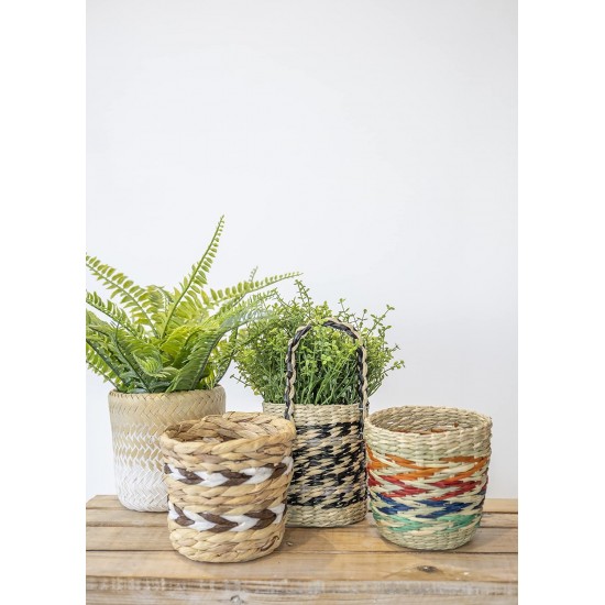 Shop quality Kitchen Craft Woven Seagrass Planter with Rainbow Stripe Design in Kenya from vituzote.com Shop in-store or online and get countrywide delivery!