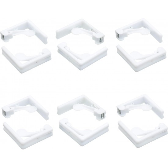 Shop quality Kitchen Craft Adjustable Plastic Tablecloth Clips, White (Pack of 6) in Kenya from vituzote.com Shop in-store or online and get countrywide delivery!