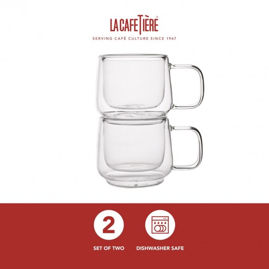 Shop quality La Cafetière Siena Double-Walled Espresso Glasses, Set of 2, 100ml in Kenya from vituzote.com Shop in-store or online and get countrywide delivery!