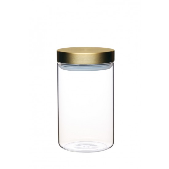 Shop quality MasterClass Airtight Medium Glass Food Storage Jar with Brass Lid,1 Litre (1.75 Pints) in Kenya from vituzote.com Shop in-store or online and get countrywide delivery!