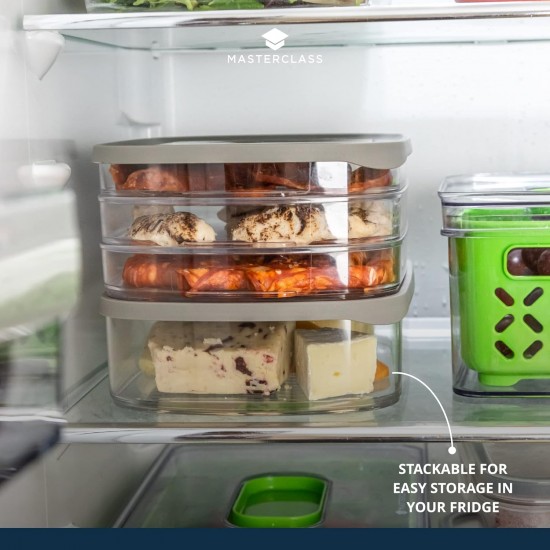 Shop quality MasterClass Deli Food Storage Box with 3 Individual Transparent Compartments in Kenya from vituzote.com Shop in-store or online and get countrywide delivery!