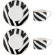 Shop quality Mikasa Luxe Deco Fine China Tea Cups and Saucers with Geometric Stripe, Set of 2, 200ml-Gift Boxed in Kenya from vituzote.com Shop in-store or online and get countrywide delivery!