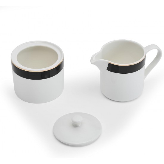 Shop quality Mikasa Luxe Deco Fine China Sugar Pot and Creamer SET, 245ml, White, Gift Boxed in Kenya from vituzote.com Shop in-store or online and get countrywide delivery!