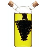 World of Flavours Italian 2 in 1 Oil & Vinegar Cruet Bottle (Outer Bottle 300 ml, Inner Bottle 50 ml)