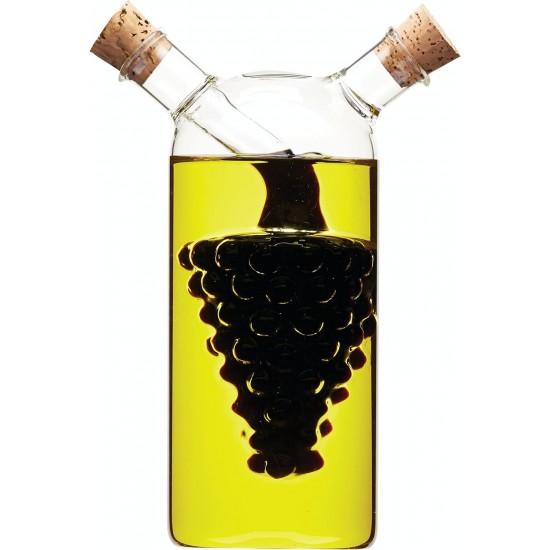 World of Flavours Italian 2 in 1 Oil & Vinegar Cruet Bottle (Outer Bottle 300 ml, Inner Bottle 50 ml), WFITCRUET75 Shop quality World of Flavours Italian 2 in 1 Oil & Vinegar Cruet Bottle (Outer Bottle 300 ml, Inner Bottle 50 ml) in Kenya from vituzote.com Shop in-store or online and get countrywide delivery!