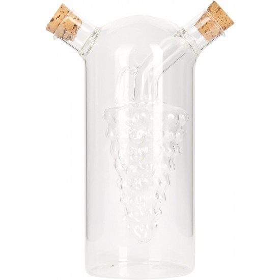 World of Flavours Italian 2 in 1 Oil & Vinegar Cruet Bottle (Outer Bottle 300 ml, Inner Bottle 50 ml), WFITCRUET75 Shop quality World of Flavours Italian 2 in 1 Oil & Vinegar Cruet Bottle (Outer Bottle 300 ml, Inner Bottle 50 ml) in Kenya from vituzote.com Shop in-store or online and get countrywide delivery!
