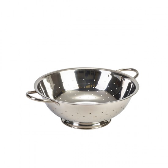 Neville Genware Economy Stainless Steel Colander, 11 iches