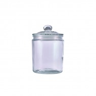 Neville GenWare Glass Biscotti Jar, 1.8 Litres