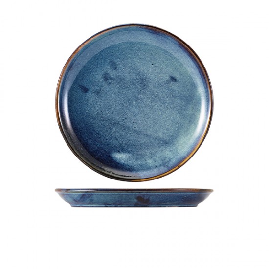 Shop quality Neville Genware Terra Porcelain Aqua Blue Coupe Plate, 24cm in Kenya from vituzote.com Shop in-store or online and get countrywide delivery!