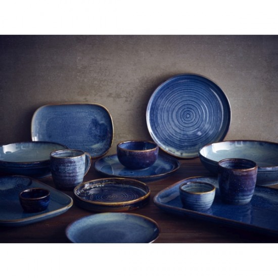 Shop quality Neville Genware Terra Porcelain Aqua Blue Coupe Plate, 24cm in Kenya from vituzote.com Shop in-store or online and get countrywide delivery!